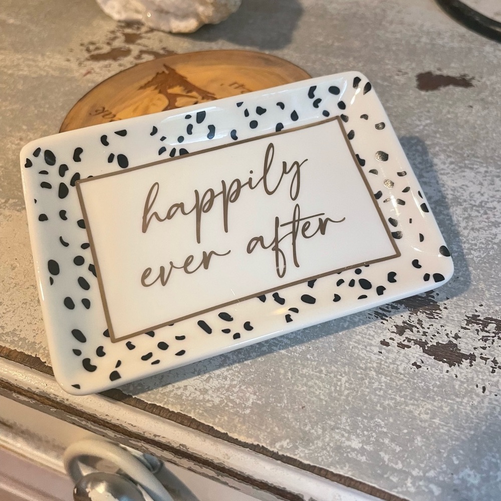 “Happily Ever After” Trinket Dish